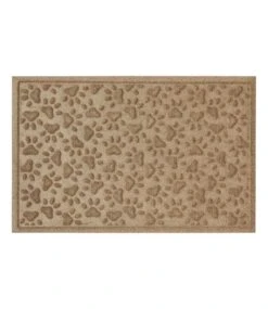 L.L.Bean Recycled Waterhog Dog Mat, Scattered Paws
