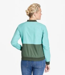 L.L.Bean Women's 3-Season Bomber Jacket, Colorblock 10 L.L.Bean Women's 3-Season Bomber Jacket, Colorblock -L.L.Bean 513512 0 45