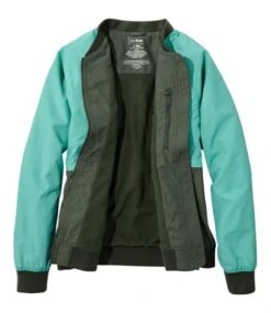 L.L.Bean Women's 3-Season Bomber Jacket, Colorblock 11 L.L.Bean Women's 3-Season Bomber Jacket, Colorblock -L.L.Bean 513512 0 46