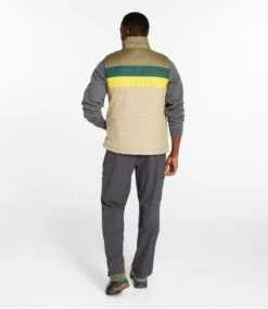 L.L.Bean Men's Mountain Classic Puffer Vest, Colorblock -L.L.Bean 513517 0 47
