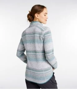 Women's L.L.Bean Sweater Fleece Full-Zip Jacket, Print 8 Women's L.L.Bean Sweater Fleece Full-Zip Jacket, Print -L.L.Bean 513661 0 45