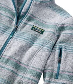 Women's L.L.Bean Sweater Fleece Full-Zip Jacket, Print 9 Women's L.L.Bean Sweater Fleece Full-Zip Jacket, Print -L.L.Bean 513661 0 46