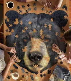 L.L.Bean Poster Size Bear Puzzle, 550 Pieces -L.L.Bean 513816 0 45