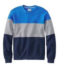 Men's L.L.Bean 1912 Sweatshirt, Crewneck, Colorblock