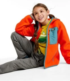 L.L.Bean Kids' Retro Mountain Classic Fleece Jacket -L.L.Bean 513883 0 46