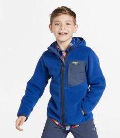 L.L.Bean Kids' Retro Mountain Classic Fleece Jacket -L.L.Bean 513883 0 48