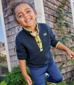 L.L.Bean Infants' And Toddler's Quilted Quarter-Snap Pullover -L.L.Bean 514045 0 47