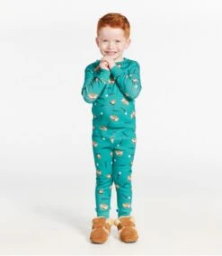 L.L.Bean Toddlers' Organic Cotton Fitted Pajamas -L.L.Bean 514051 0 71