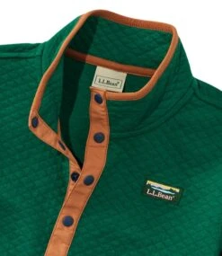 L.L.Bean Kids' Quilted Quarter-Snap Pullover, Colorblock -L.L.Bean 514059 0 47
