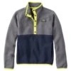L.L.Bean Kids' Quilted Quarter-Snap Pullover, Colorblock 1 L.L.Bean Kids' Quilted Quarter-Snap Pullover, Colorblock -L.L.Bean 514059 47321 41