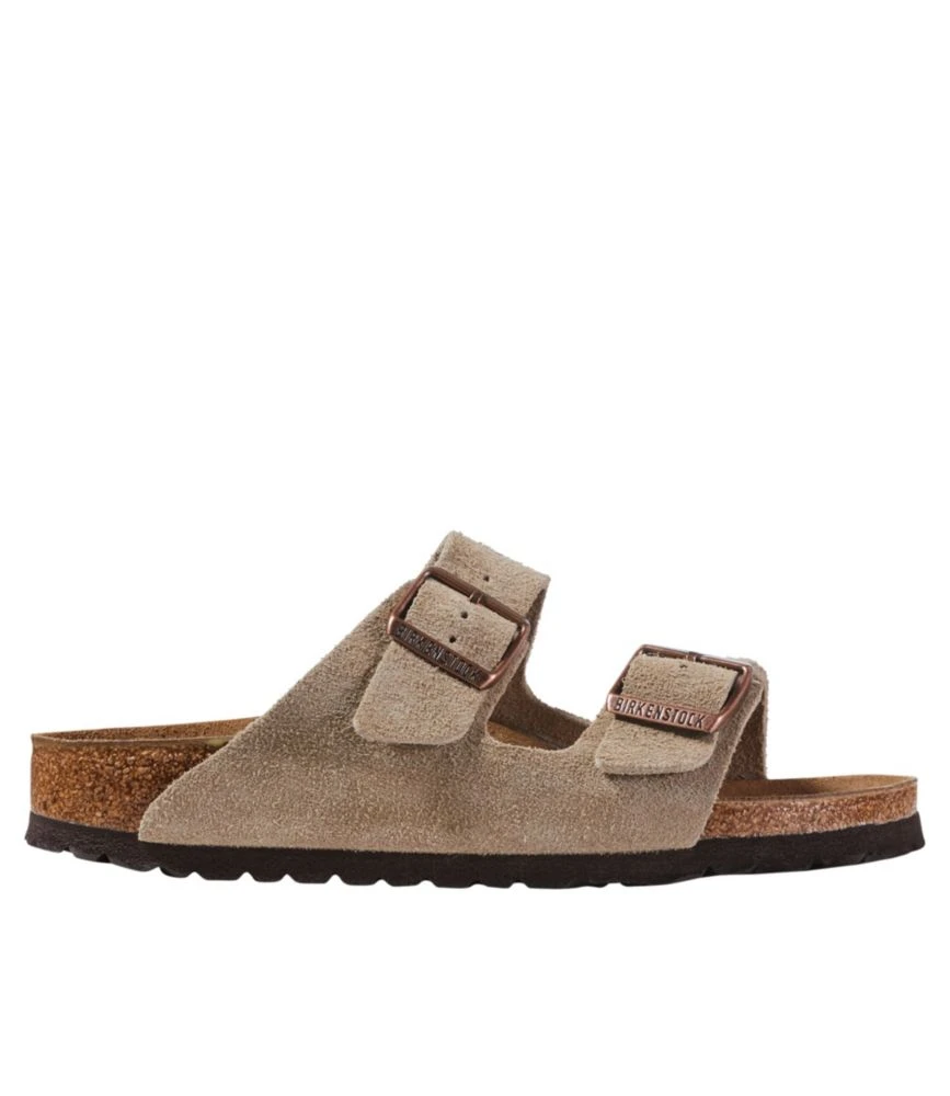 L.L.Bean Women's Birkenstock Arizona Sandals, Suede, Classic Footbed 3 L.L.Bean Women's Birkenstock Arizona Sandals, Suede, Classic Footbed
