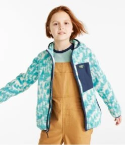 L.L.Bean Kids' Retro Mountain Classic Fleece Jacket, Print -L.L.Bean 514579 0 44