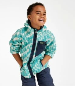 L.L.Bean Kids' Retro Mountain Classic Fleece Jacket, Print -L.L.Bean 514579 0 45