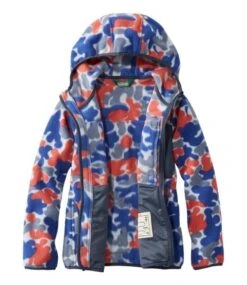 L.L.Bean Kids' Retro Mountain Classic Fleece Jacket, Print -L.L.Bean 514579 0 71