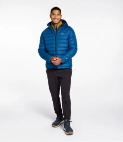 L.L.Bean Men's Bean's Down Hooded Jacket -L.L.Bean 514677 0 46