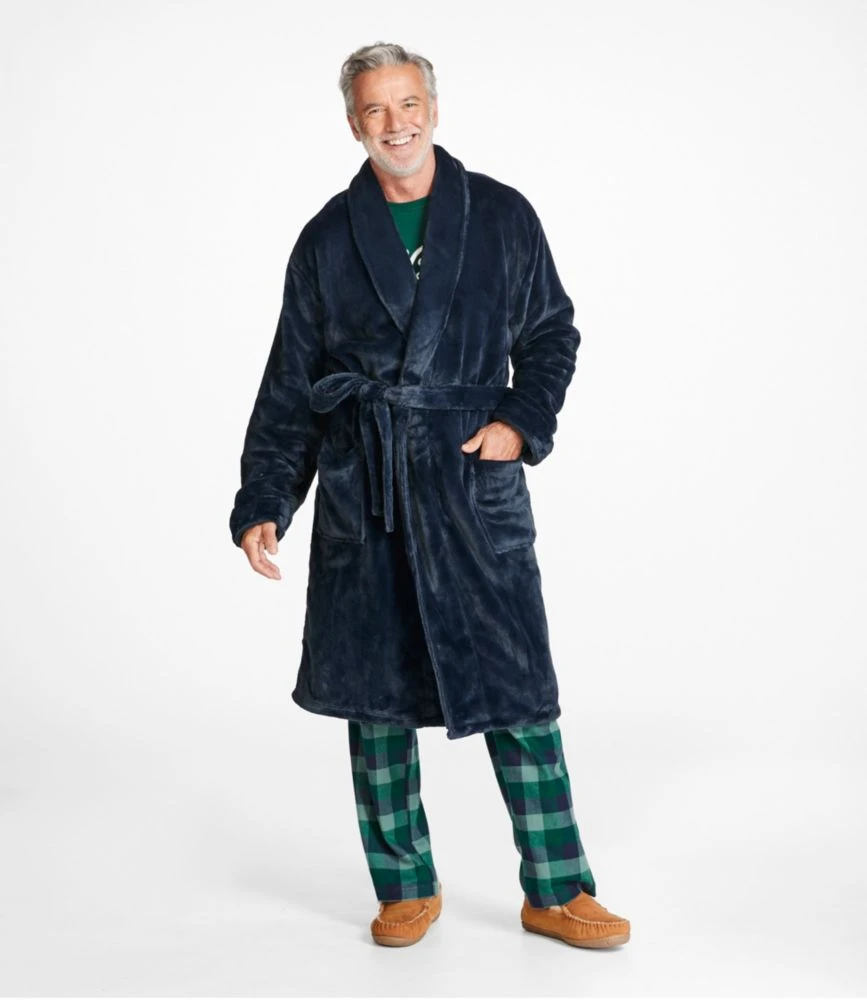 L.L.Bean Men's Wicked Plush Robe 4 L.L.Bean Men's Wicked Plush Robe - Image 2
