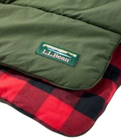 L.L.Bean Flannel Camp Blanket -L.L.Bean 515084 0 45