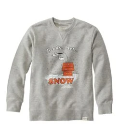 Little Kids' L.L.Bean X Peanuts Crew Sweatshirt