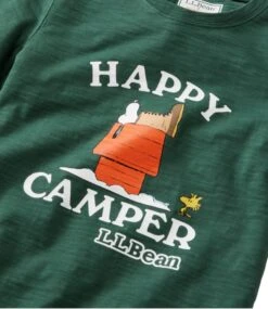 Kids' L.L.Bean X Peanuts Short-Sleeve Tee -L.L.Bean 515361 0 46
