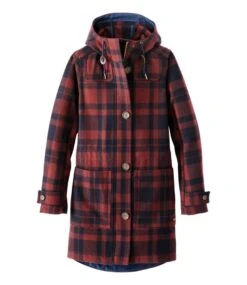 L.L.Bean Women's Bean's West End Wool Coat, Pattern