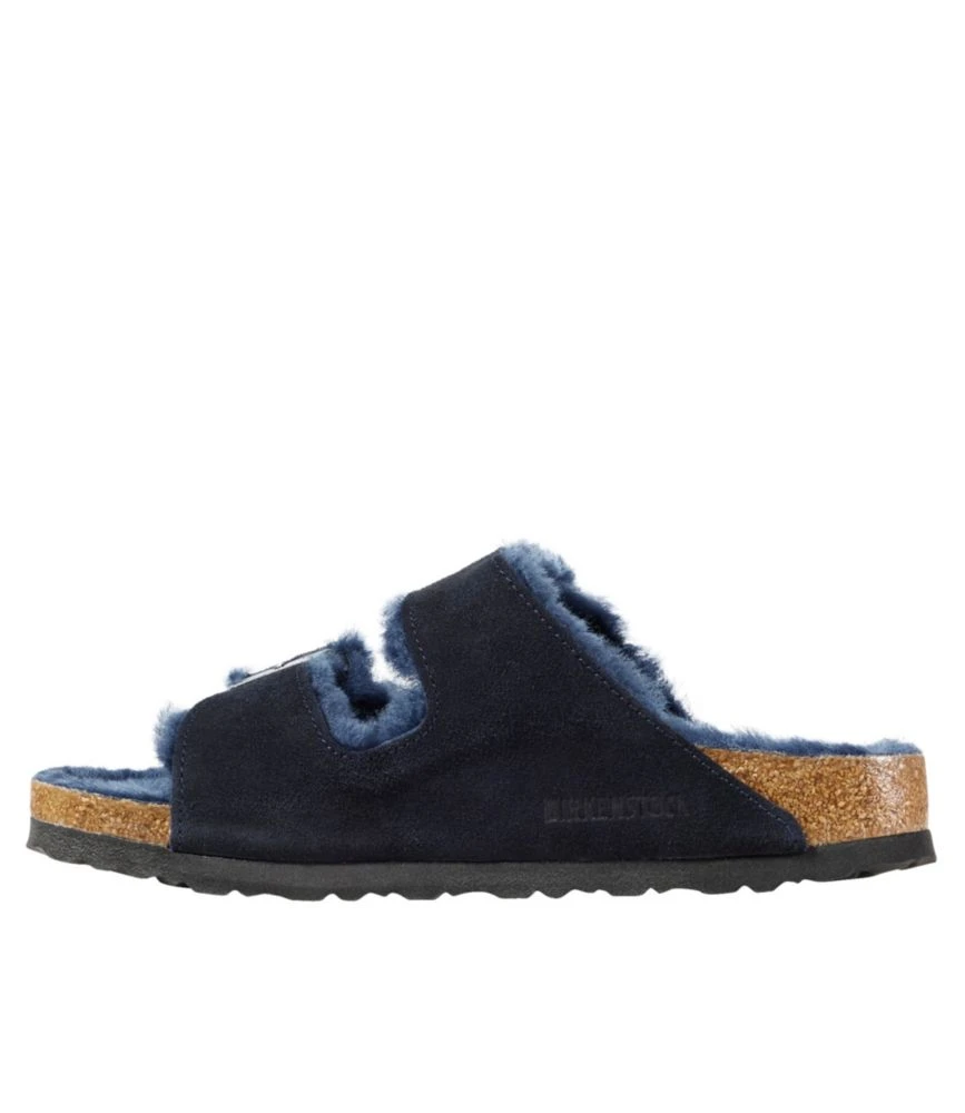 L.L.Bean Women's Birkenstock Arizona Sandals, Suede Shearling 4 L.L.Bean Women's Birkenstock Arizona Sandals, Suede Shearling - Image 2