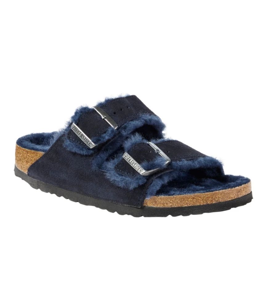 L.L.Bean Women's Birkenstock Arizona Sandals, Suede Shearling 8 L.L.Bean Women's Birkenstock Arizona Sandals, Suede Shearling - Image 6
