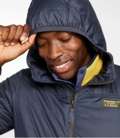 L.L.Bean Men's Mountain Classic Puffer Hooded Jacket -L.L.Bean 515822 0 48
