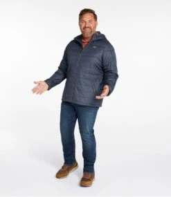 L.L.Bean Men's Mountain Classic Puffer Hooded Jacket -L.L.Bean 515822 0 72