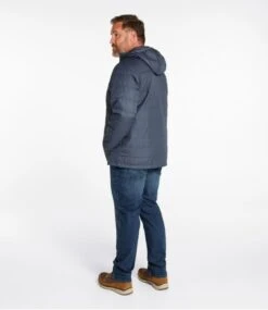 L.L.Bean Men's Mountain Classic Puffer Hooded Jacket -L.L.Bean 515822 0 73