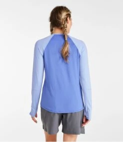 L.L.Bean Women's Comfort Cycling Jersey, Long-Sleeve -L.L.Bean 515837 0 45
