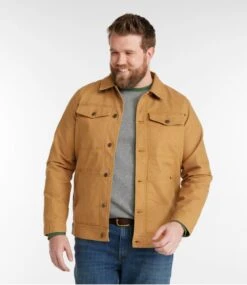 L.L.Bean Men's BeanFlex Utility Trucker Jacket -L.L.Bean 515859 0 46