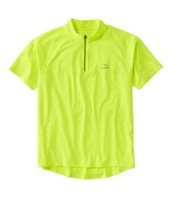 L.L.Bean Men's Comfort Cycling Jersey, Short-Sleeve