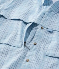 L.L.Bean Men's Tropicwear Shirt, Plaid Short-Sleeve -L.L.Bean 515931 0 47