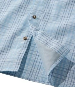L.L.Bean Men's Tropicwear Shirt, Plaid Short-Sleeve -L.L.Bean 515931 0 48