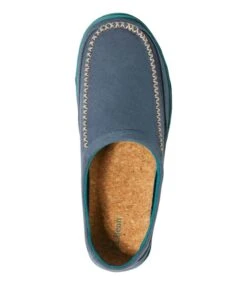 L.L.Bean Men's Mountain Slipper Scuffs, Canvas -L.L.Bean 515978 0 46