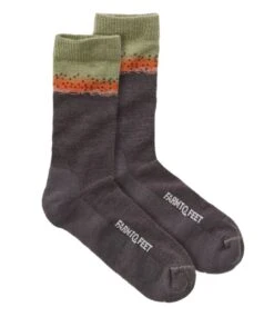 L.L.Bean Adults' Farm To Feet Missoula Crew Socks, Light Cushion