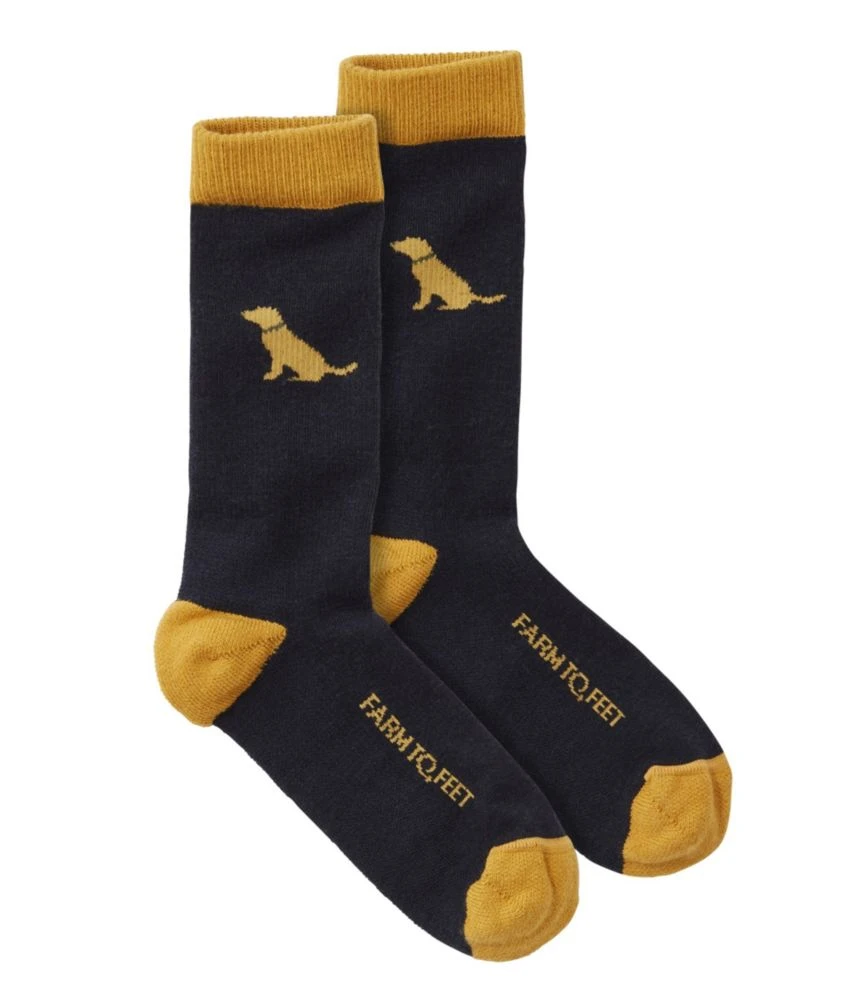 L.L.Bean Adults' Farm To Feet Sunderland Crew Socks, Light Cushion 3 L.L.Bean Adults' Farm To Feet Sunderland Crew Socks, Light Cushion