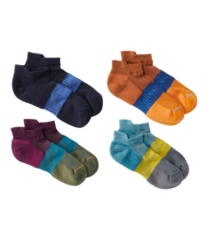 Men's L.L.Bean Athletic Socks, Four-Pack 3 Men's L.L.Bean Athletic Socks, Four-Pack