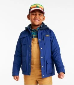 L.L.Bean Kids' Mountain Classic Water-Resistant Shirt Jacket -L.L.Bean 516263 0 45 1