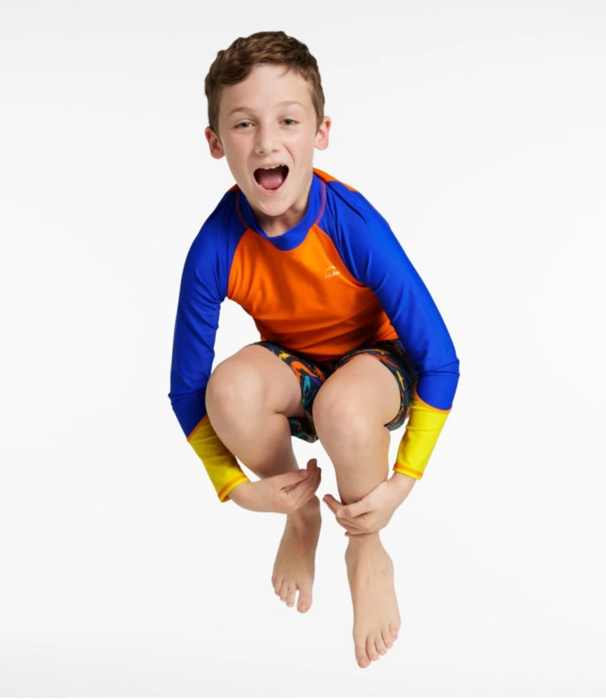 L.L.Bean Kids' Sun-and-Surf Swim Shirt 4 L.L.Bean Kids' Sun-and-Surf Swim Shirt - Image 2