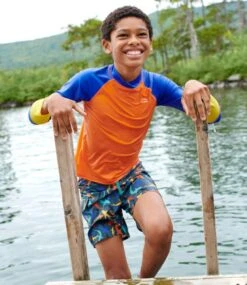 L.L.Bean Kids' Sun-and-Surf Swim Shirt 13 L.L.Bean Kids' Sun-and-Surf Swim Shirt -L.L.Bean 516267 0 48