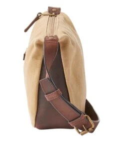 L.L.Bean Waxed Canvas Crossbody, Small -L.L.Bean 516283 0 45
