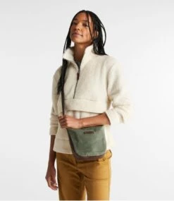 L.L.Bean Waxed Canvas Crossbody, Small -L.L.Bean 516283 0 48