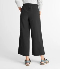 L.L.Bean Women's VentureStretch Wide-Leg Pants, Cropped -L.L.Bean 516337 0 45
