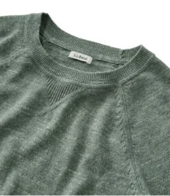 L.L.Bean Women's Organic Cotton Slub Sweater, Crewneck Sweatshirt -L.L.Bean 516397 0 46