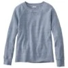 L.L.Bean Women's Organic Cotton Slub Sweater, Crewneck Sweatshirt 2 L.L.Bean Women's Organic Cotton Slub Sweater, Crewneck Sweatshirt -L.L.Bean 516397 52 41