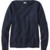 L.L.Bean Women's Basketweave Sweater, Boatneck