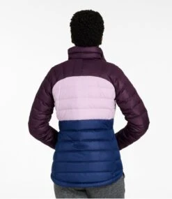 L.L.Bean Women's Bean's Down Jacket, Colorblock -L.L.Bean 516733 0 45