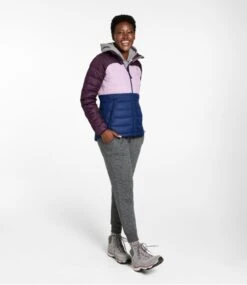 L.L.Bean Women's Bean's Down Jacket, Colorblock -L.L.Bean 516733 0 46