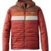 L.L.Bean Men's Mountain Classic Puffer Hooded Jacket, Colorblock -L.L.Bean 516741 51754 41